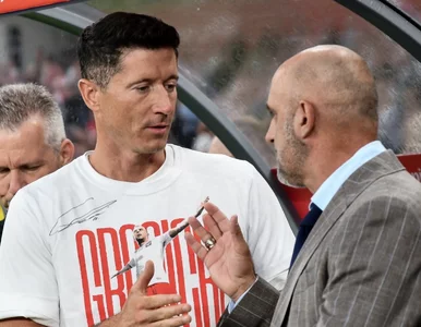 Miniatura: Robert Lewandowski zwolnił Michała...