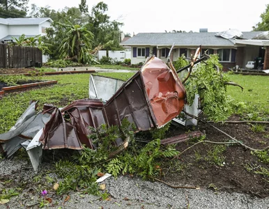 Miniatura: Nawałnice w zachodniej Polsce. Zalane...