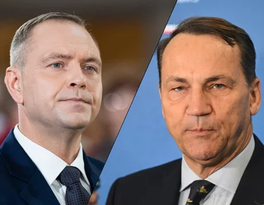 Miniatura: Burza po decyzji Nawrockiego. Sikorski:...