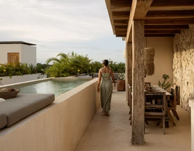 Miniatura: Leśny azyl – architektura, która znika w...