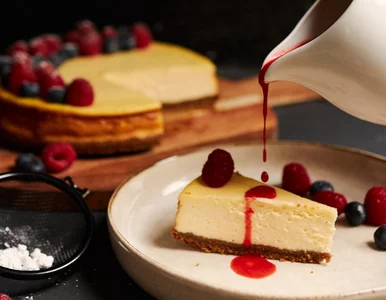 Miniatura: Sernik zawsze mi opadał. Aż dodałam...