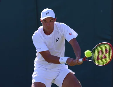 Miniatura: Polak zaczarował na Wimbledonie! Wyrzucił...