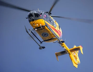 Miniatura: Wypadek z udziałem pięciu aut. Jedna osoba...