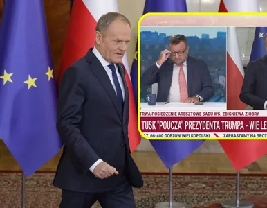 Miniatura: Cztery minuty konferencji Tuska w TV...
