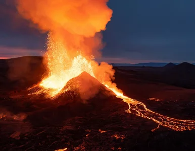 Miniatura: Wulkan miał zmieść kraj z mapy świata....