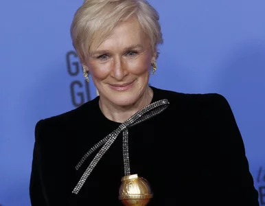 Miniatura: Złote Globy. Reakcja Glenn Close na...