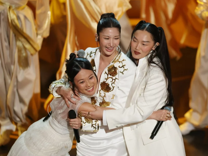 Przerwane przemówienie na Oscarach. Twórcy hitu „Golden” zabrali głos za kulisami