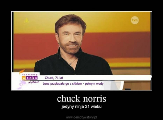 Miniatura: Najlepsze MEMY z Chuckiem Norrisem