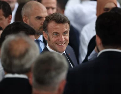 Miniatura: Macron i kokaina? Na rosyjskiego fejka...