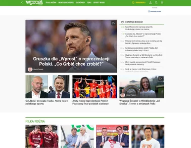 Miniatura: Dział sportowy Wprost.pl w pierwszej...