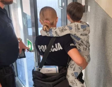 Miniatura: Robotnicy znaleźli na ulicy małego...