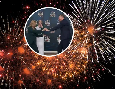 Miniatura: Zaskakujące sceny w TV Republika. Posłowie...