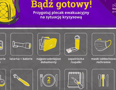 Miniatura: Plecak ewakuacyjny może uratować życie....