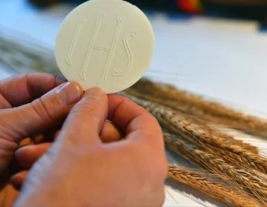Miniatura: Plamy na hostii to cud? Wyniki badań...