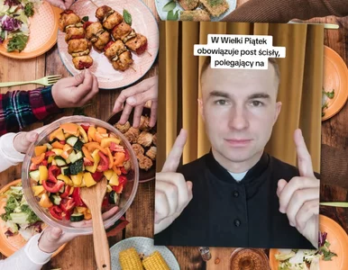 Miniatura: Post ścisły w Wielki Piątek. Znany ksiądz...