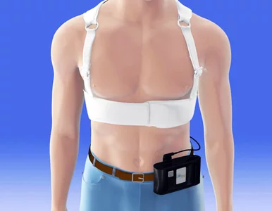 Miniatura: Kamizelka defibrylująca efektywna...