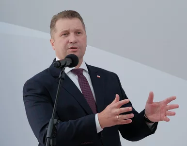 Miniatura: Spiَęcie Czarnka z reporterem Republiki....