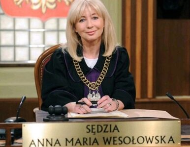 Miniatura: „Sędzia Anna Maria Wesołowska” powraca....