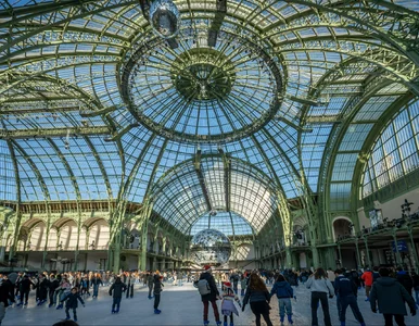 Miniatura: Otwarcie największego lodowiska na...