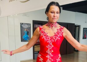 Miniatura: Anna Popek wywija w kusej kreacji. Tak...