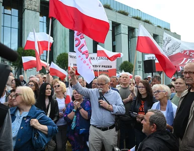 Miniatura: Gorąco przed Sądem Najwyższym. Na miejscu...