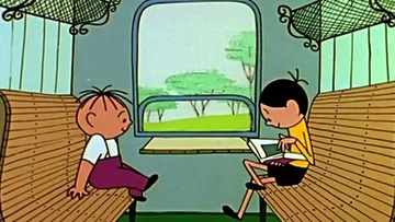 To kadr z wieczorynki: