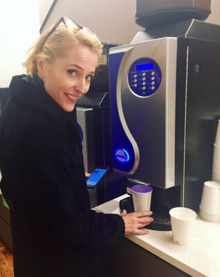 Miniatura: 52-letnia aktorka Gillian Anderson, znana...