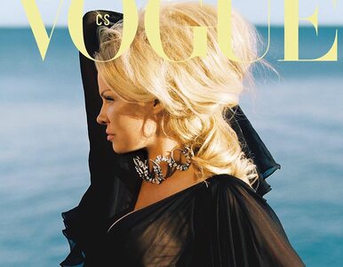 Pamela Anderson na okładce „Vogue Czechoslovakia”. To pierwsza taka...