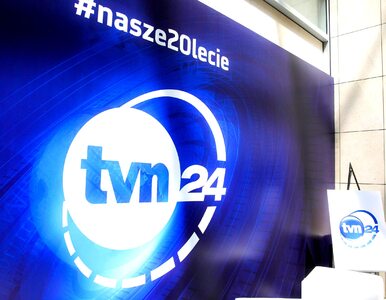Miniatura: Wpadka na antenie TVN24. Gościni...