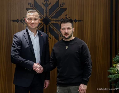 Miniatura: Duda mówił o pomocy Ukraińcom. Padło...