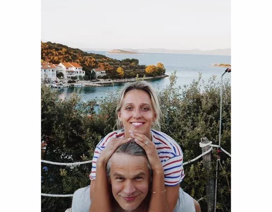 Miniatura: Michał Żebrowski i jego żona Aleksandra...