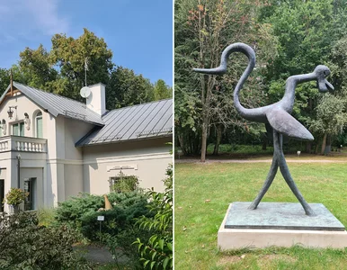 Miniatura: Piękny park z rzeźbami hitem Mazowsza. Z...