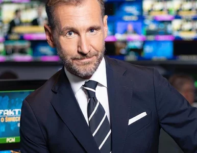 Miniatura: Piotr Kraśko upadł na wizji. Próbował...