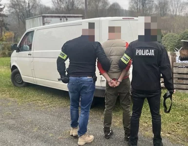 Miniatura: Groza w południowo-zachodniej Polsce....