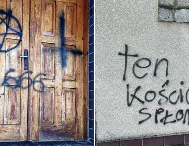 Miniatura: Profanacja w Poznaniu. Wymalowano znaki o...