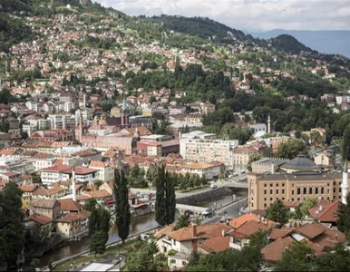 Miniatura: Krajobrazy jesiennego Sarajewa