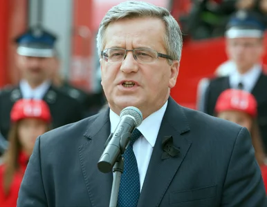 Miniatura: Komorowski ostro o Ukrainie. „Świat im...