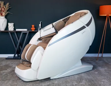 Miniatura: Luksus, który odpręża: fotele masujące...