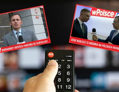 Miniatura: Spór prawicowych stacji. Stacja wPolsce24...
