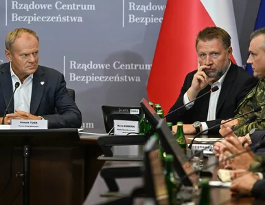 Miniatura: Odprawa po nocnych atakach blisko polskiej...