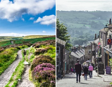 Miniatura: Miejsce jak z filmu na jesienną wycieczkę....