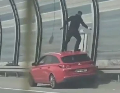 Miniatura: Abstrakcyjna sytuacja na S8. Kierowca...