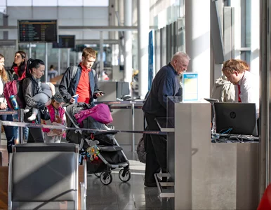 Miniatura: Szokujące sceny na polskim lotnisku....