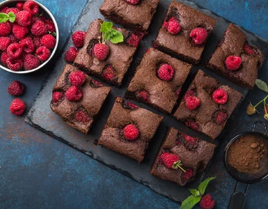 Miniatura: Proste brownie robię z 3 składników i bez...