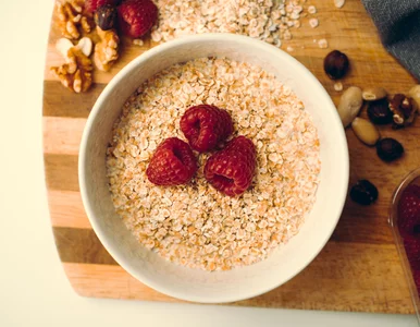 Miniatura: Codziennie jem garść płatków owsianych....