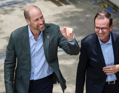 Miniatura: Wizyta księcia Williama podbiła serca...