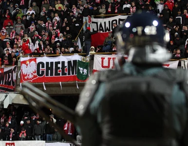 Miniatura: Pochód kibiców reprezentacji Polski w...