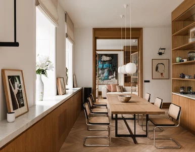 Miniatura: Marmur, dębowe drewno i Le Corbusier....