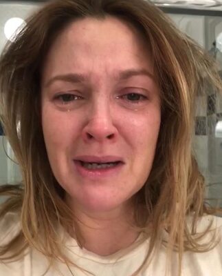 Miniatura: Drew Barrymore. Aktorka pokazała zapłakaną...