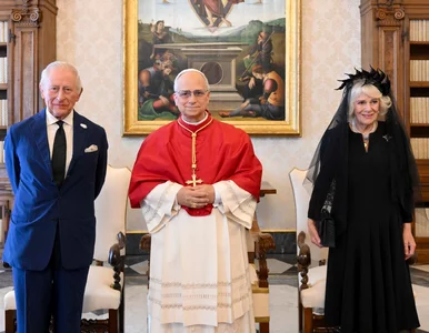 Miniatura: Wspólna modlitwa papieża i Karola III w...